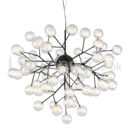 Nordic Postmodern Molecular Bubble Żyrandol Szklany Żyrandol