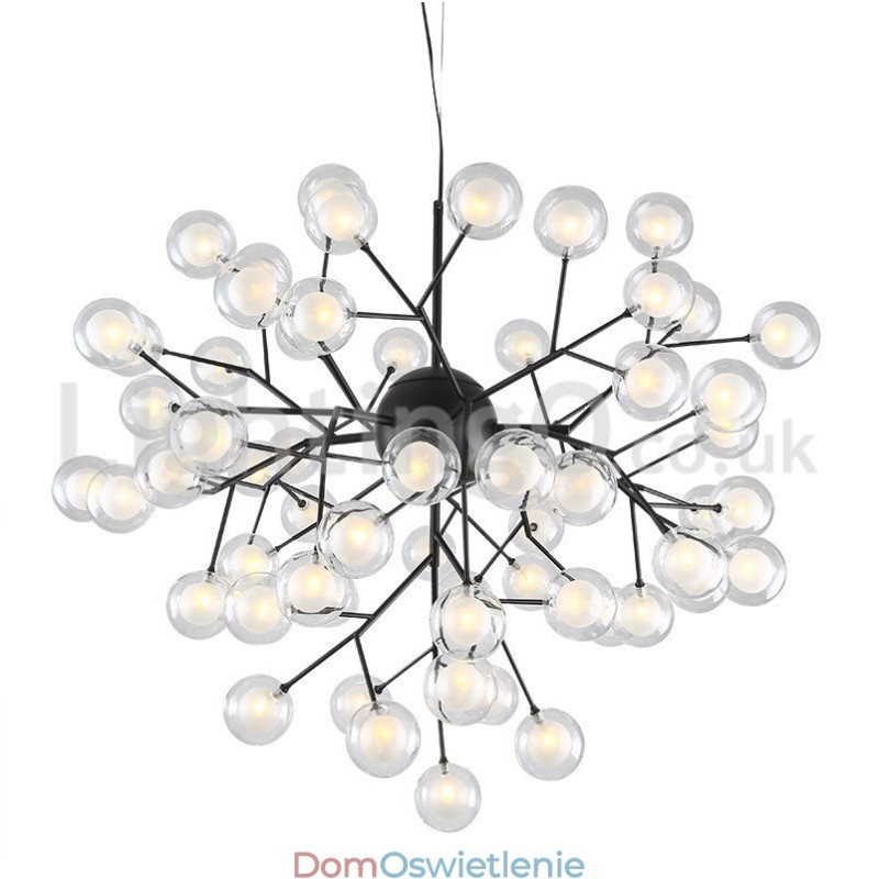 Nordic Postmodern Molecular Bubble Żyrandol Szklany Żyrandol