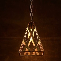 Retro Żelazna Lampa Nowoczesny Minimalistyczny Żyrandol W Stylu Industrialnym