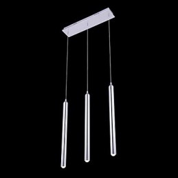 Żyrandol Nowoczesny Współczesny Metalowy 3 Światła Wiszące Lampy