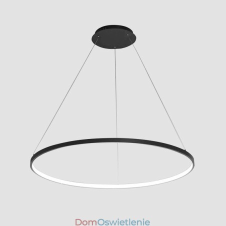 Ściemnialna lampa wisząca o mocy 63 W i średnicy 100 cm, nowoczesny design, pierścień Ściemnialna lampa wisząca o mocy 63 W i średnicy 100 cm, nowoczesny design, pierścień