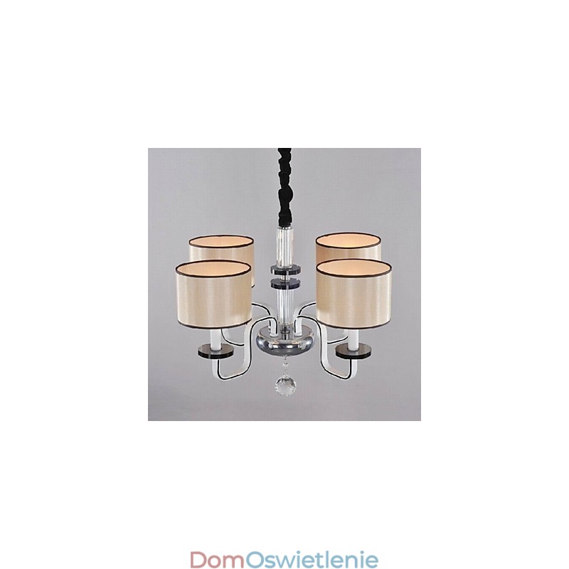 Nowoczesny minimalistyczny żyrandol oświetlenie tkaniny artystyczne kryształowy żyrandol