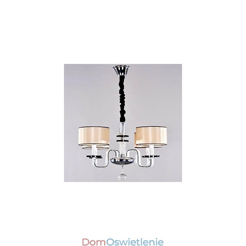 Nowoczesny minimalistyczny żyrandol oświetlenie tkaniny artystyczne kryształowy żyrandol