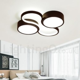 Ściemnialna nowoczesna lampa sufitowa z aluminium do montażu na ścianie, do salonu, sypialni, może być również używana jako lampa ścienna