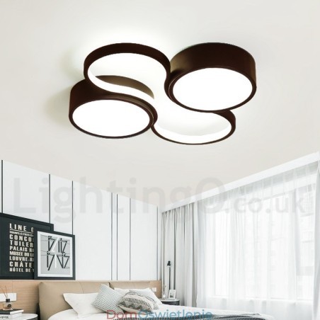 Ściemnialna nowoczesna lampa sufitowa z aluminium do montażu na ścianie, do salonu, sypialni, może być również używana jako lampa ścienna Ściemnialna nowoczesna lampa sufitowa z aluminium do montażu na ścianie, do salonu, sypialni, może być również używana jako lampa ścienna