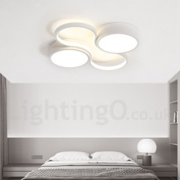 Ściemnialna nowoczesna lampa sufitowa z aluminium do montażu na ścianie, do salonu, sypialni, może być również używana jako lampa ścienna