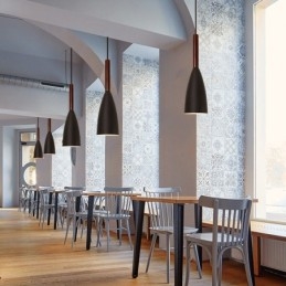 Nowoczesny, współczesny projekt lampy wiszącej Macaron