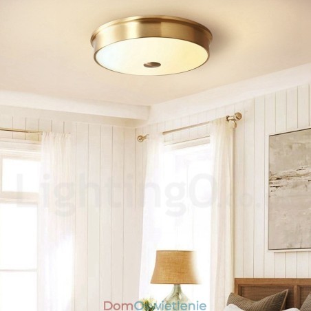 Retro Vintage Flush Mount Lampa Sufitowa z Kloszem Szklanym Retro Vintage Flush Mount Lampa Sufitowa z Kloszem Szklanym