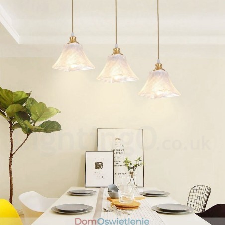 Wisząca lampa rustykalna Lodge w stylu nordyckim z czystego mosiądzu z kloszem szklanym Wisząca lampa rustykalna Lodge w stylu nordyckim z czystego mosiądzu z kloszem szklanym