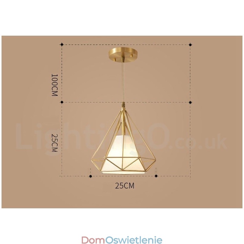 Wisząca lampa rustykalna Lodge w stylu nordyckim z czystego mosiądzu z kloszem z tkaniny