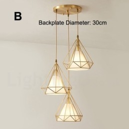 Wisząca lampa rustykalna Lodge w stylu nordyckim z czystego mosiądzu z kloszem z tkaniny