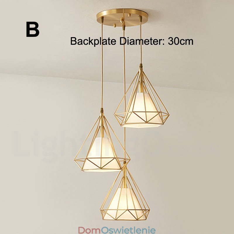 Wisząca lampa rustykalna Lodge w stylu nordyckim z czystego mosiądzu z kloszem z tkaniny