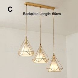 Wisząca lampa rustykalna Lodge w stylu nordyckim z czystego mosiądzu z kloszem z tkaniny
