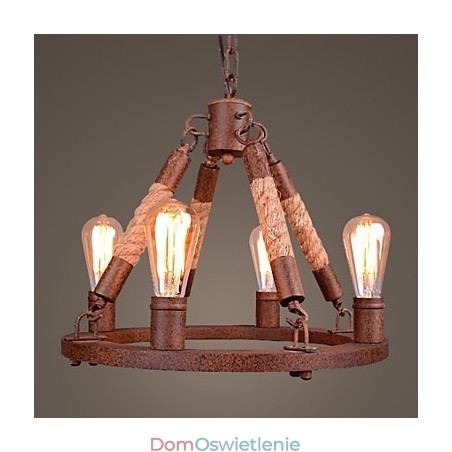 Vintage Rope Pendant Light Loft Creative Industrial Lamp American Style Decoration Vintage Rope Pendant Light Loft Creative Industrial Lamp American Style Decoration