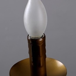 Retro 1 Lampa Żyrandol Z Liny Konopnej Retro Styl Wiejski