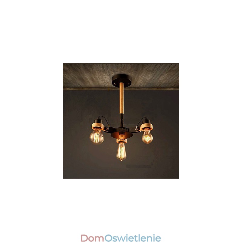 Lampy i latarnie studyjne Amerykański sufit retro