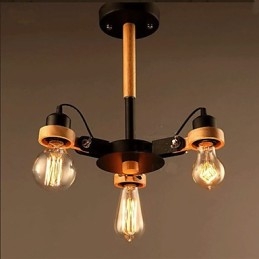 Lampy i latarnie studyjne Amerykański sufit retro