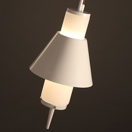 2 światła Mini styl nowoczesny współczesny metalowa lampa wisząca