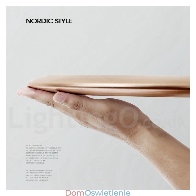 4CM Grube Super Cienkie Ściemnialne Nowoczesne Współczesne Lampy Sufitowe W Stylu Nordyckim Z Kloszem Akrylowym Z Pilotem Zdalnego Sterowania Mogą Być Również Używane Jako Lampa Ścienna