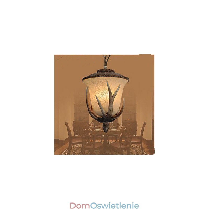 Pojedyncza głowica żyrandola lampa wisząca