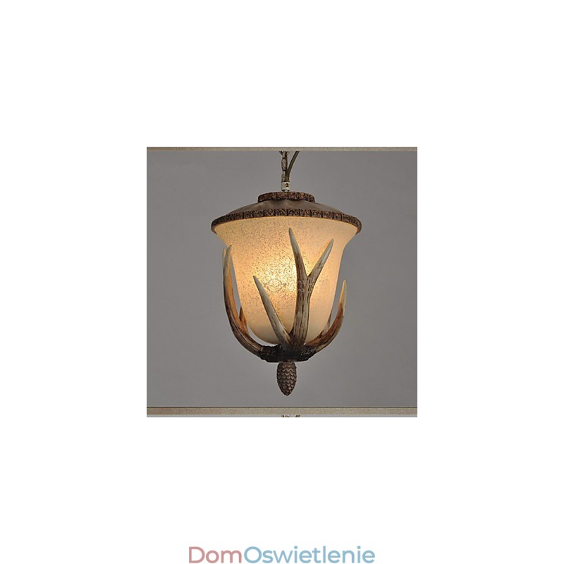 Pojedyncza głowica żyrandola lampa wisząca