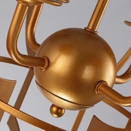 Nowoczesny czarno-biały żyrandol ogrodowy Sky Garden z lampą wiszącą i najlepszą lampą dekoracyjną