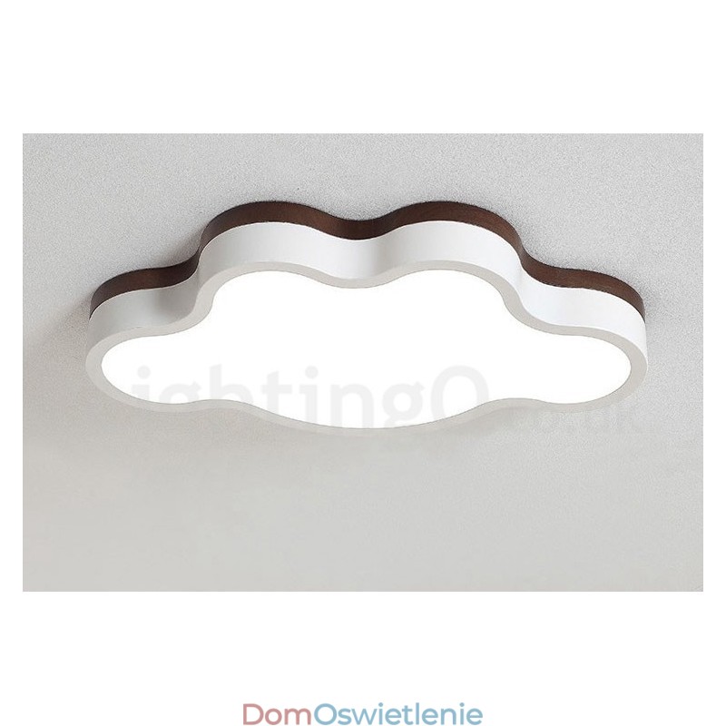 Retro Drewniana Stalowa Drewniana Lampa Sufitowa Dla Dzieci