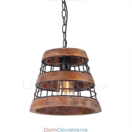 1 Pierścień świetlny Vintage Drewniany żyrandol Industrial Wind Loft Drewno Liniowe oświetlenie wiszące 1 Pierścień świetlny Vintage Drewniany żyrandol Industrial Wind Loft Drewno Liniowe oświetlenie wiszące