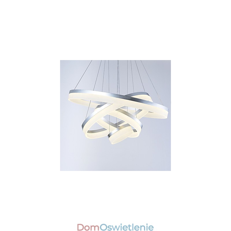 Żyrandol akrylowy Pierścień Wiszące Lampy Oświetleniowe z