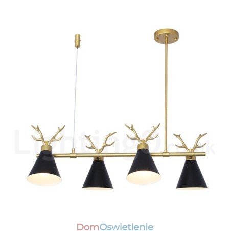 4-światłowy żyrandol Nordic Macaron Modern Antlers 4-światłowy żyrandol Nordic Macaron Modern Antlers