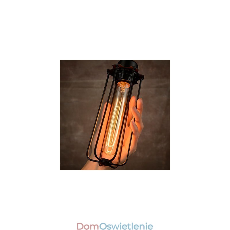 Żyrandol Mini Styl Rustykalny Domek Retro Metal 3 Światła Wisząca Lampa