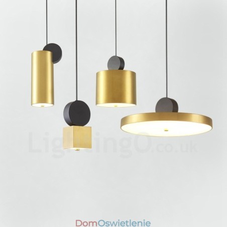 4 style złota czarna lampa wisząca postmodernistyczna 4 style złota czarna lampa wisząca postmodernistyczna