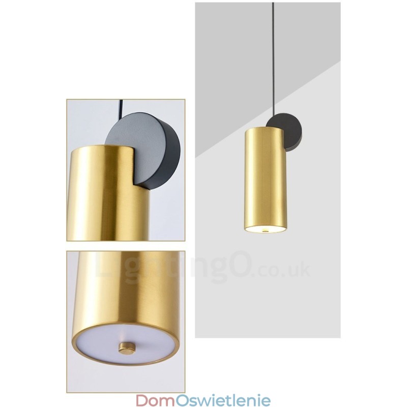 4 style złota czarna lampa wisząca postmodernistyczna