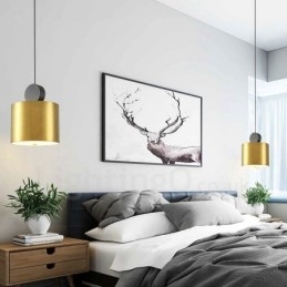4 style złota czarna lampa wisząca postmodernistyczna