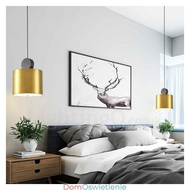 4 style złota czarna lampa wisząca postmodernistyczna