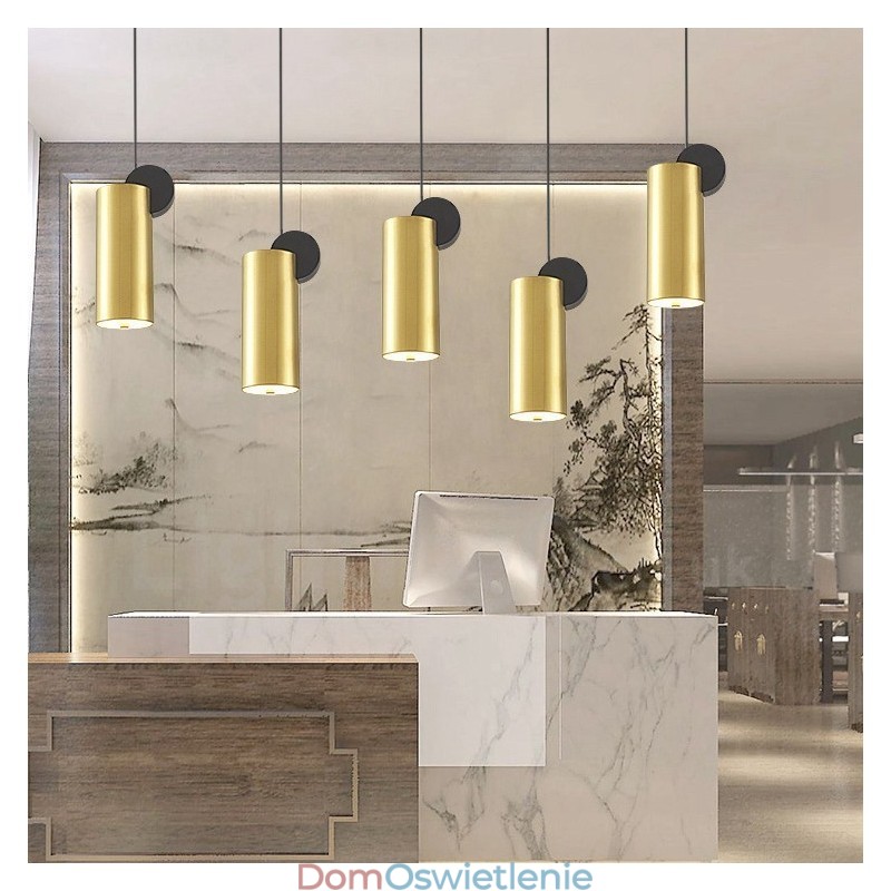 4 style złota czarna lampa wisząca postmodernistyczna