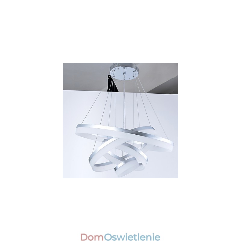 Żyrandol akrylowy Pierścień Wiszące Lampy Oświetleniowe z