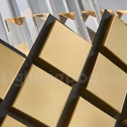 Luksusowy nowoczesny złoty plus czarny okrągły kryształowy żyrandol K9 w hali wystawowej