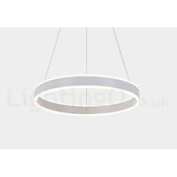 1 Pierścień Dwa Paski Art Deco Wisząca Lampa 60 cm Wisząca Lampa
