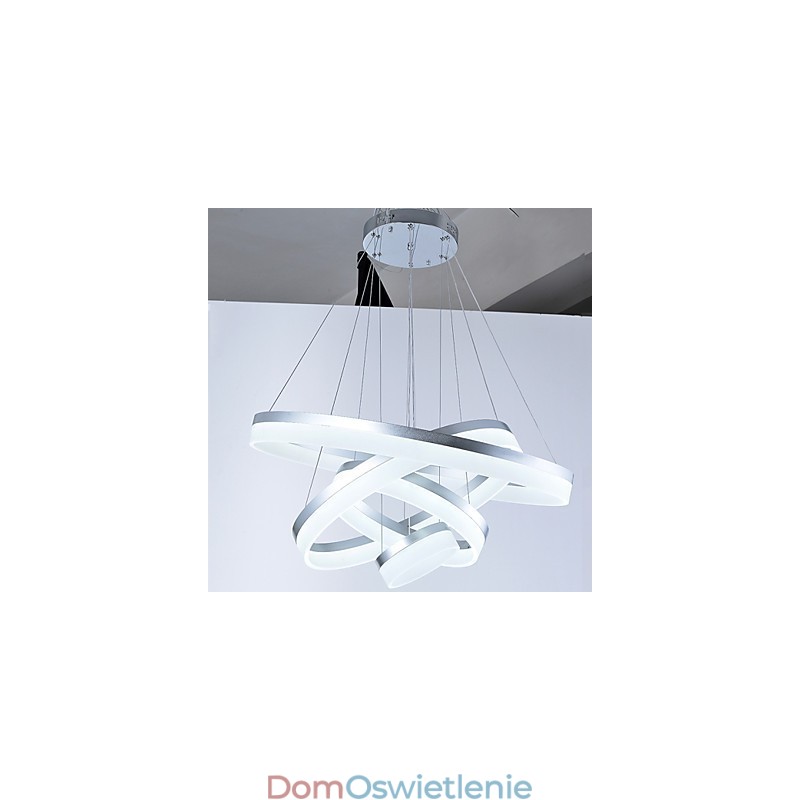 Żyrandol akrylowy Pierścień Wiszące Lampy Oświetleniowe z