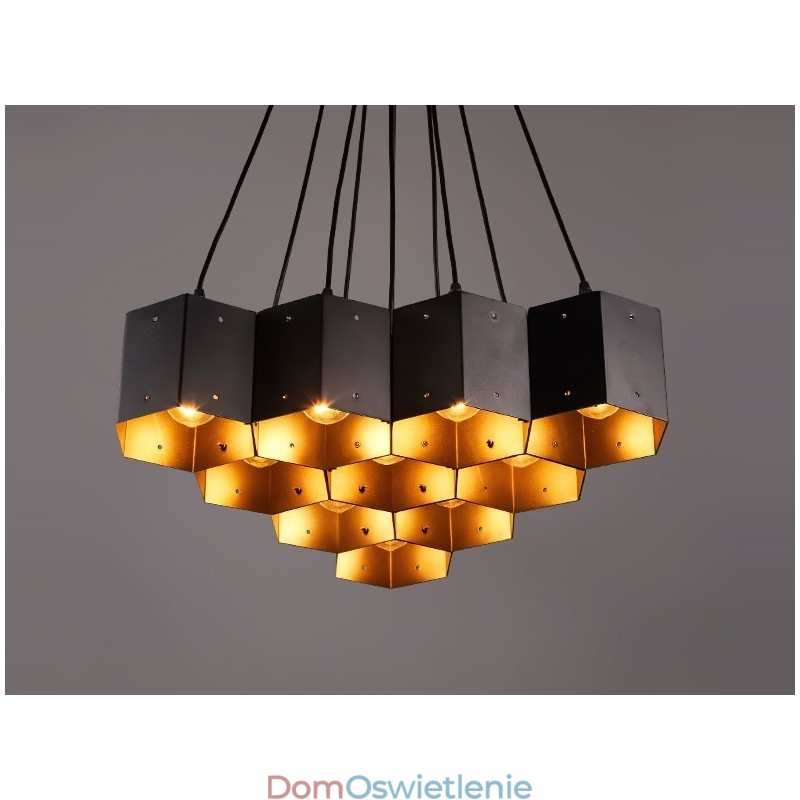 Żyrandol w stylu loft industrialnym