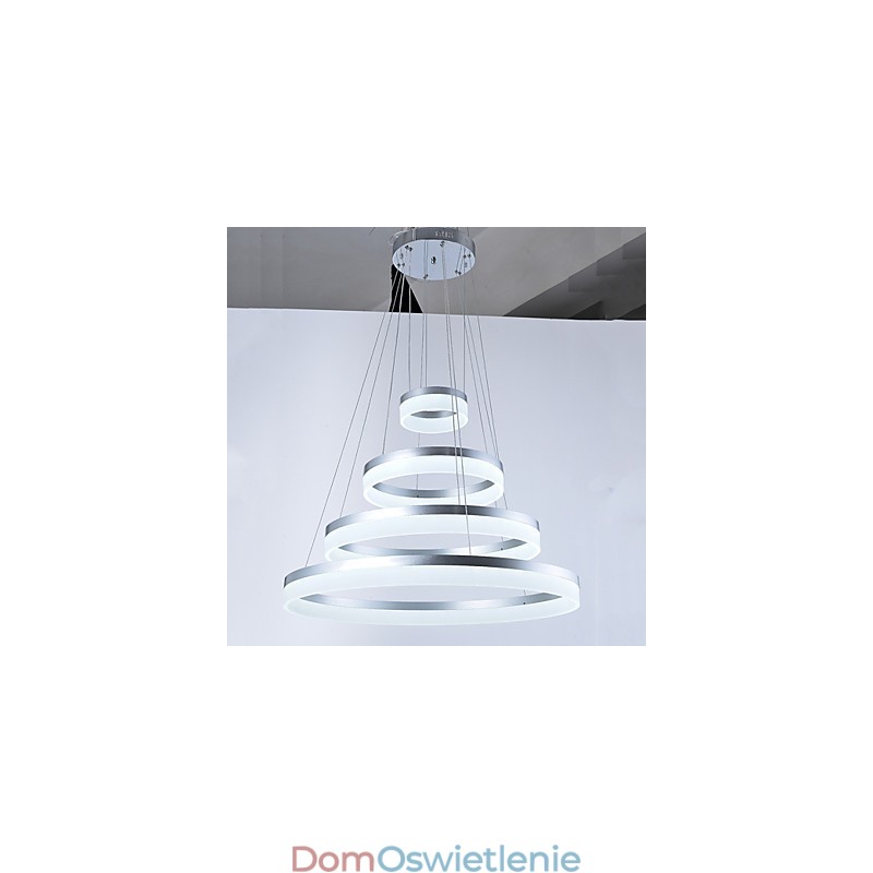 Żyrandol akrylowy Pierścień Wiszące Lampy Oświetleniowe z