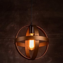 Retro Żelazna Lampa Nowoczesny Minimalistyczny Żyrandol W Stylu Industrialnym