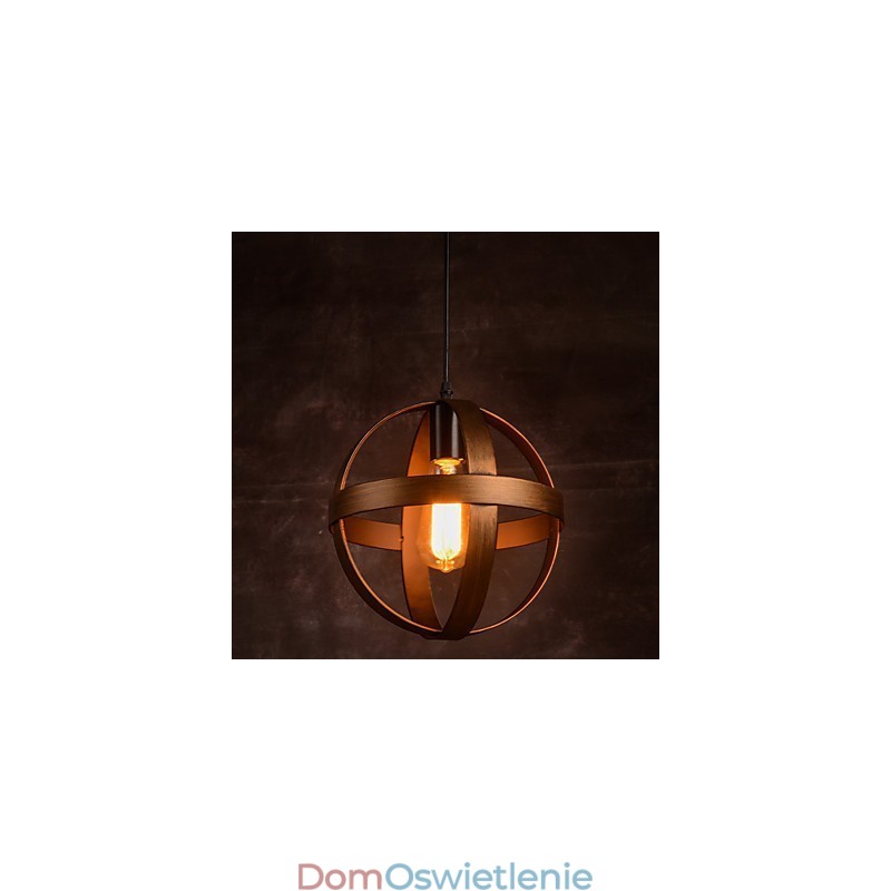 Retro Żelazna Lampa Nowoczesny Minimalistyczny Żyrandol W Stylu Industrialnym