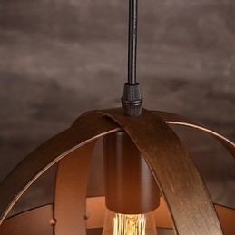 Retro Żelazna Lampa Nowoczesny Minimalistyczny Żyrandol W Stylu Industrialnym