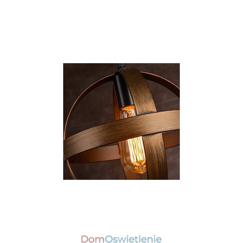 Retro Żelazna Lampa Nowoczesny Minimalistyczny Żyrandol W Stylu Industrialnym