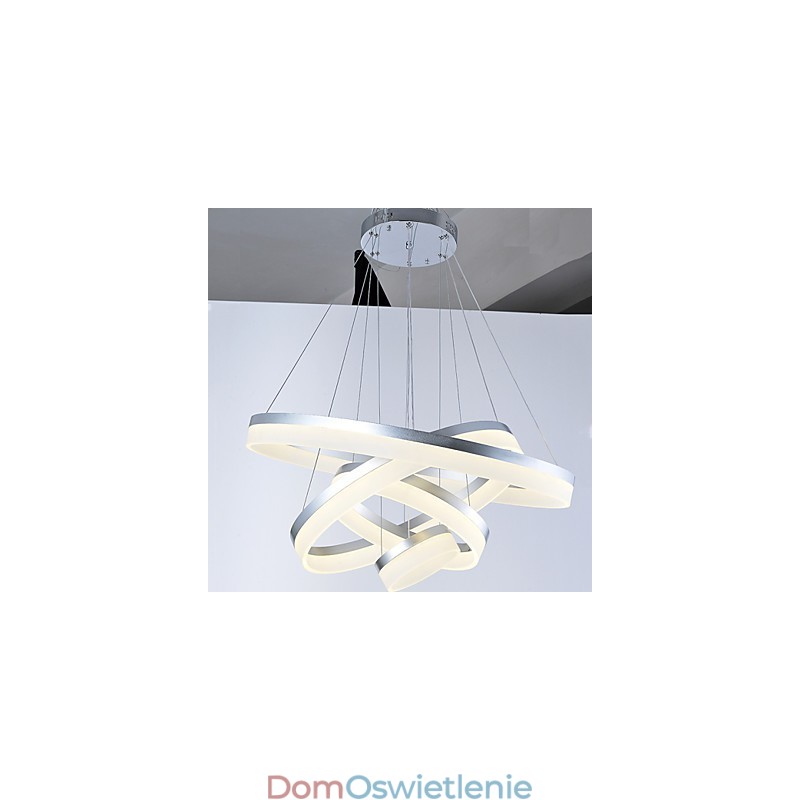 Żyrandol akrylowy Pierścień Wiszące Lampy Oświetleniowe z