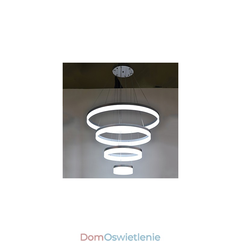 Żyrandol akrylowy Pierścień Wiszące Lampy Oświetleniowe z