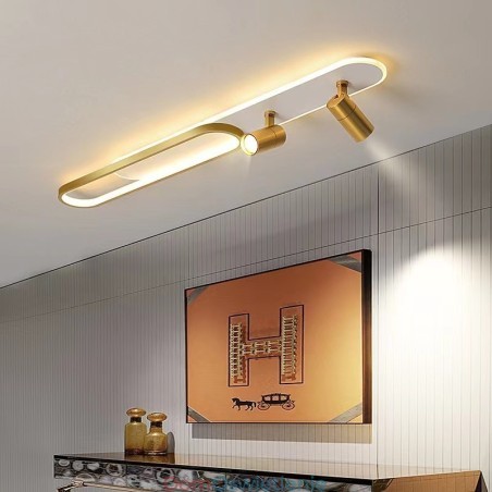 Nordic Long Strip Sufitowy Jasny Downlight Nordic Long Strip Sufitowy Jasny Downlight