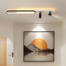 Nordic Long Strip Sufitowy Jasny Downlight